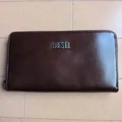 DIESEL ブラウン 長財布