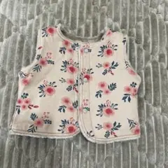 ベルメゾンママ　リバーシブル　ベスト　90