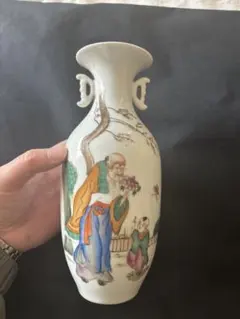 中国古董　大清乾隆　特大花瓶　九谷燒　有田烧　染付 山水　青花 中国古董 大清乾隆 特大花瓶 九谷燒 有田烧 染付 山水 青花 - メルカリ