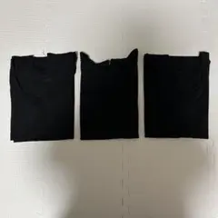 ユニクロ ヒートテック3枚セット UネックT 8分袖　Mサイズ