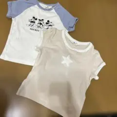 H&M Tシャツ 2枚セット