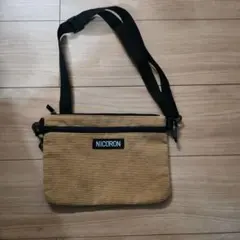 NICORON コーデュロイ ショルダーバッグのサムネイル