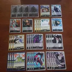 ワンピースカード 黒ルッチデッキパーツ+オマケR5枚