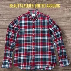 BEAUTY&YOUTH UNITED ARROWS チェック長袖シャツ S