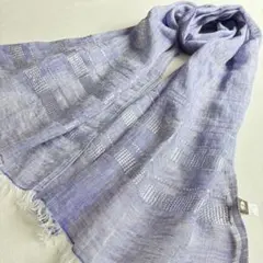 3-28.美品 TOPKAPI インド製 リネンストール　スパンコール飾りのサムネイル
