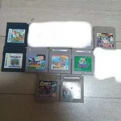 ゲームボーイソフトセット 多彩なタイトル