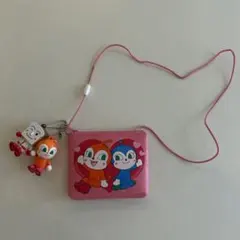 アンパンマン　ドキンちゃん　コキンちゃん　ポーチ　ミニポシェット