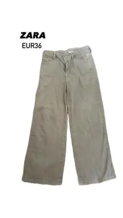 ZARA ワイドパンツ EUR36