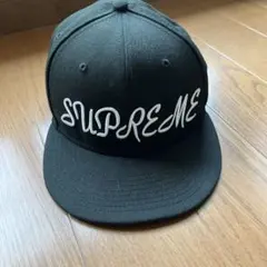 Supreme 59FIFTY ブラックキャップ 7 1/2