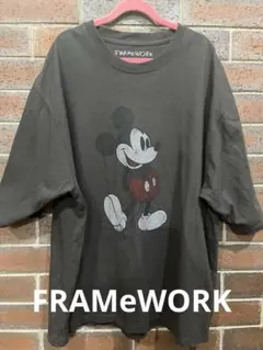 ★今期FRAMeWORK ミッキースエット★新品★ブラック ☆今期FRAMeWORK ミッキースエット☆新品☆ブラック FRAMeWORKの