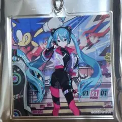 ソニックレーシング クロスワールド×初音ミク CDジャケットキーホルダー