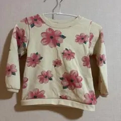 花柄トレーナー 95サイズ