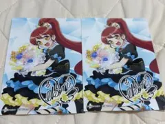 白玉みかん プリパラ 推しちゃれくじ ハート型缶バッジ 2個セット