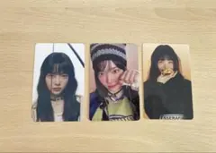 【LE SSERAFIM】ウンチェ（ホログラム入りフォトカード3枚セット）