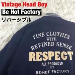 【希少】Head Boy Be Hot Factory リバーシブル