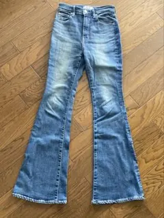 【WEB限定】AZUL DENIM フレアデニムロング丈