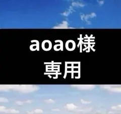 aoao様 リクエスト 2点 まとめ商品