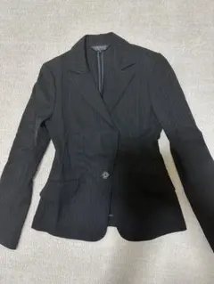 INDIVI 36美品ストライプジャケット