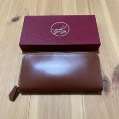 ⭐️未使用級⭐️　新進工房　SINSIN　長財布　ラウンドファスナー　ネイビー 財布 – 新進工房