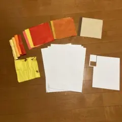 フェルト まとめ売り 工作 保育 ハンドメイド 材料 白画用紙B4