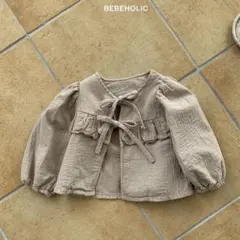 【新品未使用】 bebeholic / ribbon cardigan
