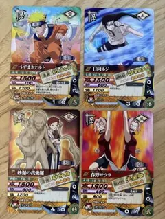 NARUTO ナルティメットカードバトル DNP-001〜004 プロモ 4枚 - メルカリ
