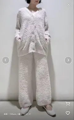 ジェラートピケ ルームウェア ベージュ