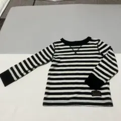 ストライプ 長袖Tシャツ 95cm