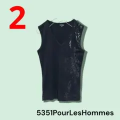 5351PourLesHommes　グランジ　タンクトップ　サイズ2　アバハウス