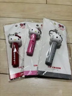 3COINS HELLO KITTY リップチャーム 3色セットのサムネイル