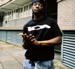 【Central Cee着用】ida sply Black Tee ロゴT 半袖