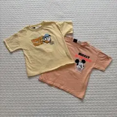 ZARA ディズニー　バックプリント　Tシャツ　4year 104cm