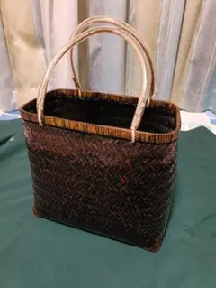 鳥越竹細工 市場かご エコバッグ ミニサイズ 一尺 新品 ○特選○ラスト