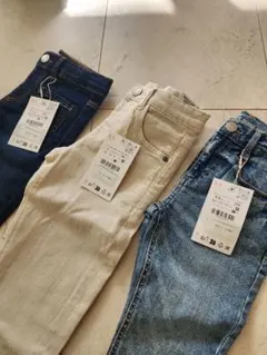ZARA　デニム　3本セット