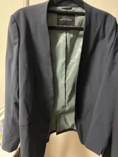 green label ノーカラージャケット ネイビー サイズ40