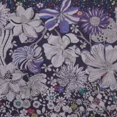 レア柄！リバティ・ホビーラ記念柄「ジューンズストライプ」生地幅×50cm