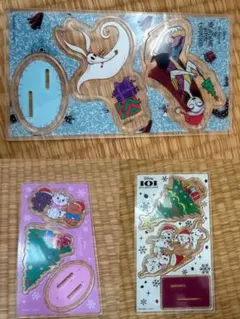 ダイソー　ディズニー　ブラインドアクリルスタンド　クリスマスのサムネイル