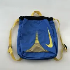 NIKEリュック　ナップサック　プールバック　ブルー