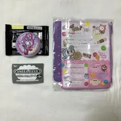 ナカムラくんプロフィール帳風ポーチ、ベリエちゃん刺繍缶バッジ まとめ売り