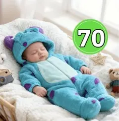 モンスターズインク　サリー　コスプレ　キッズ　ベビー　68-74