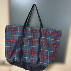 L.L.Bean チェック柄 トートバッグ
