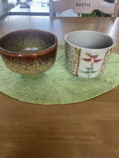 抹茶茶碗 2個セット