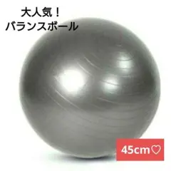 バランスボール 体幹トレーニング ストレッチ グレー シルバー ダイエット