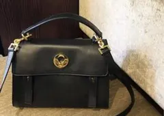 サンローラン　ミューズトゥ　2way バッグ　ブラック　美品