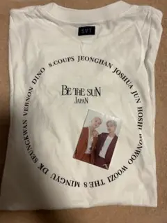エスクプス 3周年 展示会 Tシャツ Lサイズ SEVENTEEN セブチ SEVENTEEN 公式グッズ SHORT SLEEVE T-SHIRT / 5TH ALBUM HAPPY
