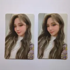 fromis_9 ジホン　トレカセット fromis_9 ジホン トレカセット fromis_9 ジホン トレカ セット