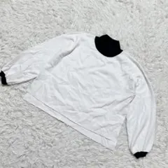 【c6925】PAGE BOY ニット　セーター　長袖　ホワイト