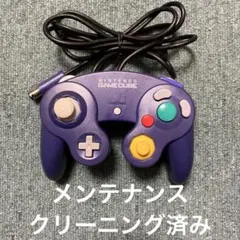NINTENDO GAMECUBE コントローラー パープル　中古