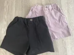 ブランシェス 半ズボン 2点set(プティマイン デビロックペアマノン