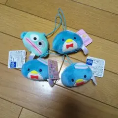 ハンギョドン&タキシードサム　ストラップ4個セット